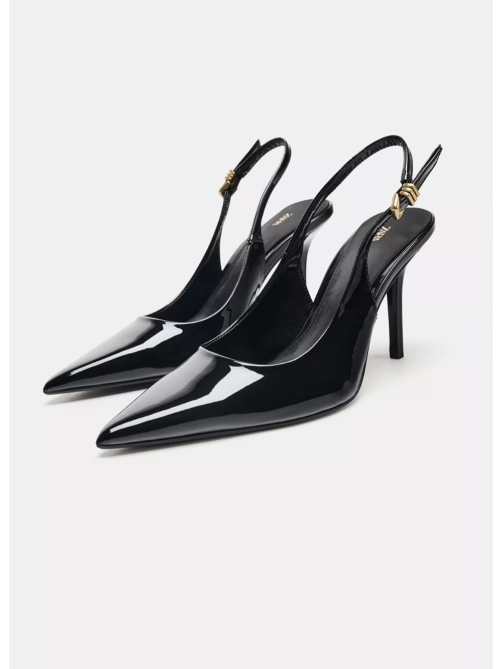 Zara metal buckle slingback - Picture 2 of 5